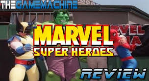 The Game Machine: Marvel Super Heroes Review PS1/Saturn